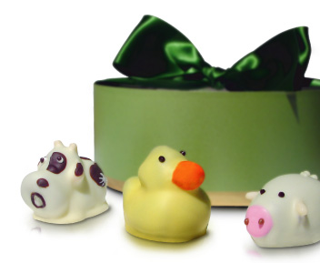 Easter treats courtesy Moonstruck Chocolate Co.