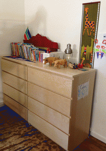 Dresser by day...