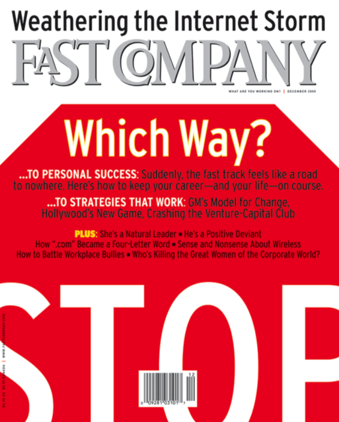 Fast Company magazine cover December 2000 Issue 41